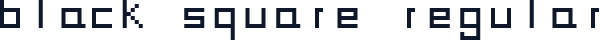 black square Regular