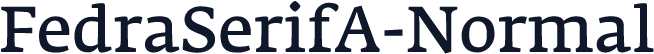 FedraSerifA-Normal