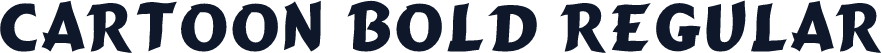Cartoon Bold Regular