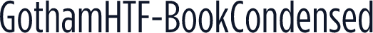 GothamHTF-BookCondensed