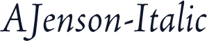 AJenson-Italic