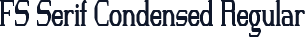 FS Serif Condensed Regular