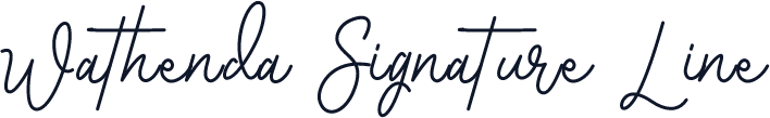 Wathenda Signature Line