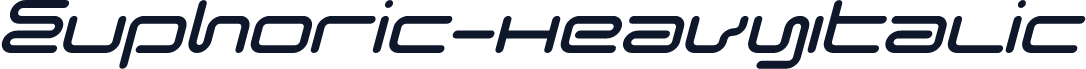 Euphoric-HeavyItalic