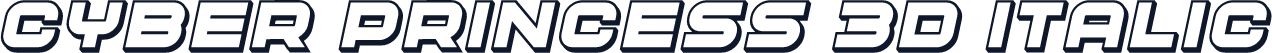 Cyber Princess 3D Italic