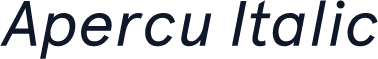 Apercu Italic