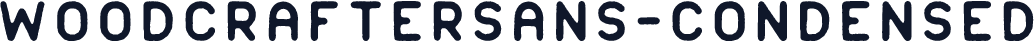 WoodcrafterSans-Condensed