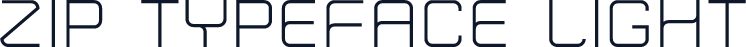 Zip Typeface Light