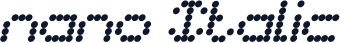 nano Italic
