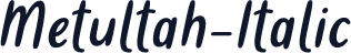 Metultah-Italic