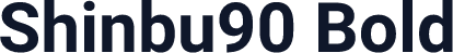 Shinbu90 Bold