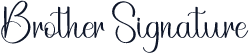 Brother Signature