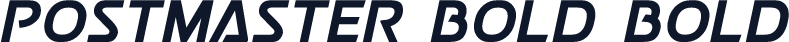 Postmaster Bold Bold