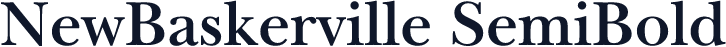 NewBaskerville SemiBold