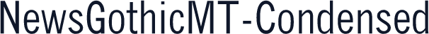 NewsGothicMT-Condensed