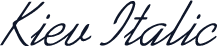 Kiev Italic