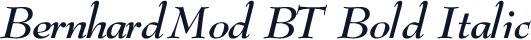 BernhardMod BT Bold Italic
