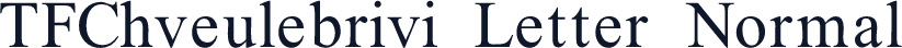 TFChveulebrivi Letter Normal