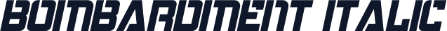 Bombardment Italic