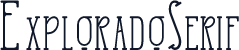 ExploradoSerif
