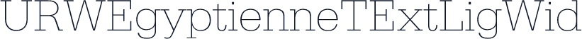 URWEgyptienneTExtLigWid