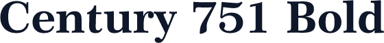 Century 751 Bold