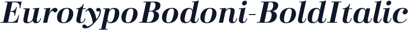 EurotypoBodoni-BoldItalic