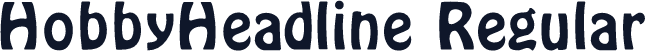 HobbyHeadline Regular