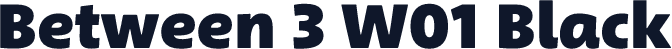 Between 3 W01 Black