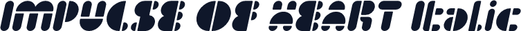IMPULSE OF HEART Italic