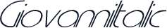 GiovanniItalic