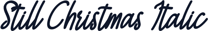 Still Christmas Italic