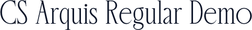 CS Arquis Regular Demo