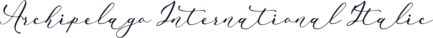 Archipelago International Italic