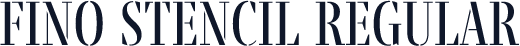 Fino Stencil Regular