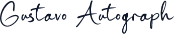 Gustavo Autograph