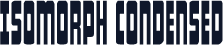 Isomorph Condensed