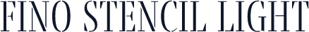Fino Stencil Light
