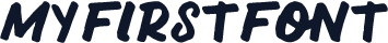 MyFirstFont