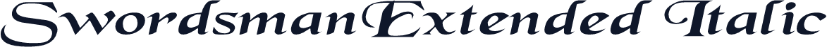 SwordsmanExtended Italic