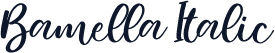 Bamella Italic