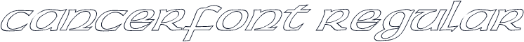 CANCERfont Regular