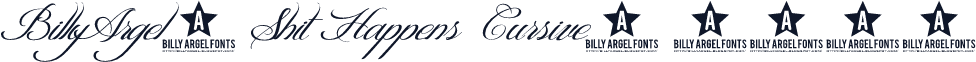 BillyArgel: Shit Happens  Cursive: 2011