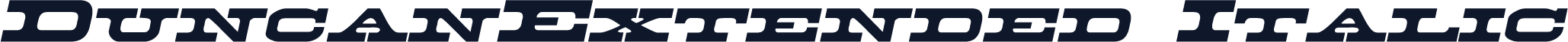 DuncanExtended Italic