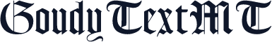 GoudyTextMT