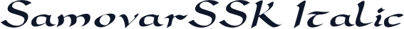 SamovarSSK Italic