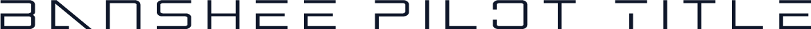 Banshee Pilot Title