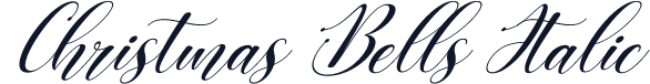 Christmas Bells Italic