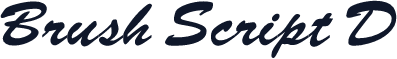 Brush Script D