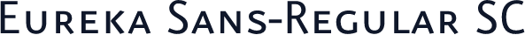Eureka Sans-Regular SC